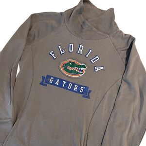 University of Florida Gators Gray Long Sleeves Tunic Sweatshirt Size S